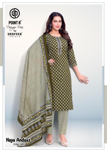 Deeptex naya andaaz vol-18 cotton long kurtis wholesale
